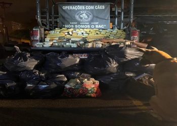 Polícia Militar apreende mais de uma tonelada de drogas na Zona Norte do Rio com a ajuda de cadela