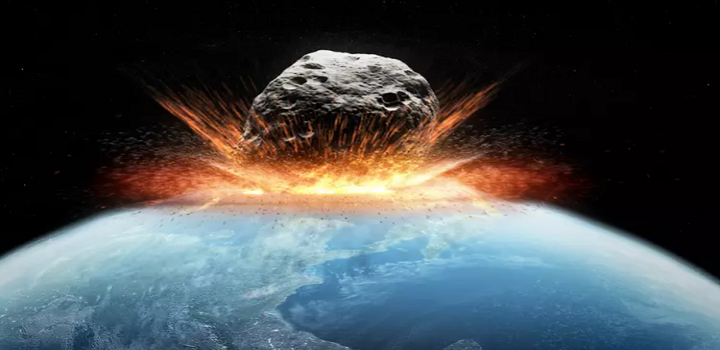 Asteroide colisão com a Terra