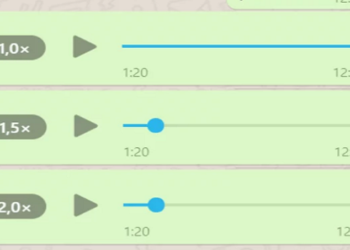 avançar áudio no whatsapp