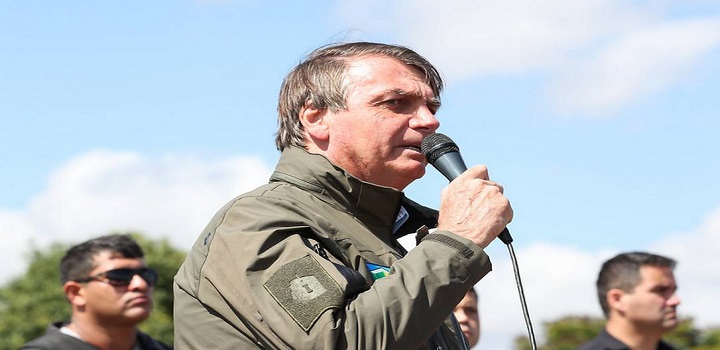 Presidente Jair Bolsonaro enviou mensagem em que fala em "contracolpe" e convoca pessoas para manifestação em 7 de setembro