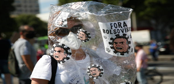 Brasil protesta contra governo Bolsonaro