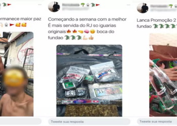 feirão de drogas na internet: Jacarezinho