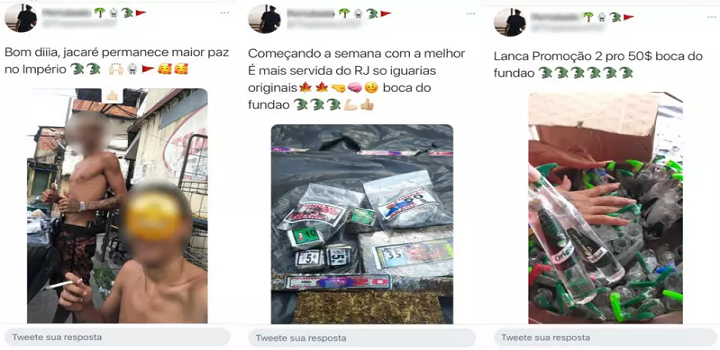 feirão de drogas na internet: Jacarezinho