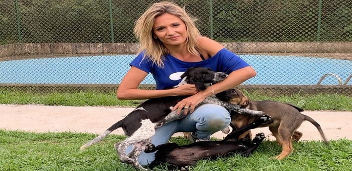 Luisa Mell não conseguia comer de jeito nenhum