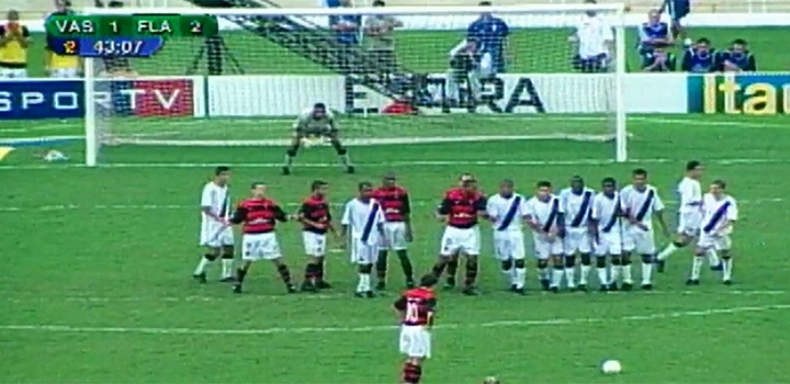 Pet revela bastidores do gol de falta pelo Flamengo, há 20 anos, e previsão sobre feito de Gabigol, em 2019