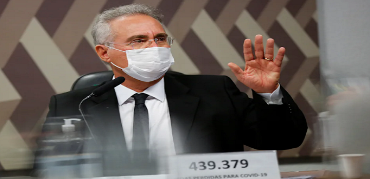 Renan Calheiros cita nazistas na CPI da Covid