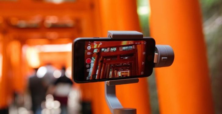 Edição de vídeo por celular