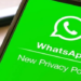 Novas Regras do WhatsApp