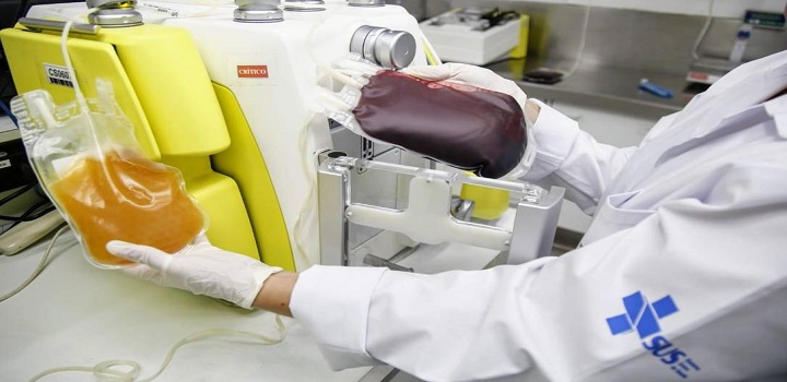 Tratamento com plasma Covid 19