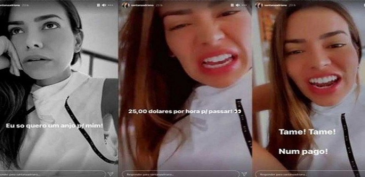 Adriana Santanna cria polêmica na internet
