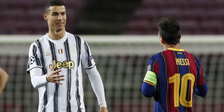 Cristiano Ronaldo e Lionel Messi