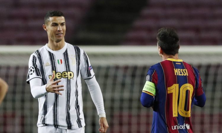 Cristiano Ronaldo e Lionel Messi