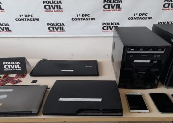 foram encontrados com ele mais de 100 vídeos de exploração sexual contra criança,