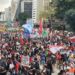 Protestos ocorrem em Brasília e mais 19 capitais. Atos ocorrem de forma pacífica e manifestantes, em geral, usam máscaras e, em alguns momentos, houve aglomeração.