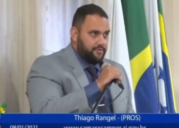 Pourbaix é chefe de gabinete do vereador Thiago Rangel (PROS), que chegou a afirmar que iria votar contra o projeto de lei