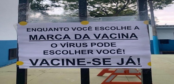 Um comportamento muito comum visto nos últimos dias em postos de vacinação contra o coronavírus é o chamado “sommelier de vacina”,
