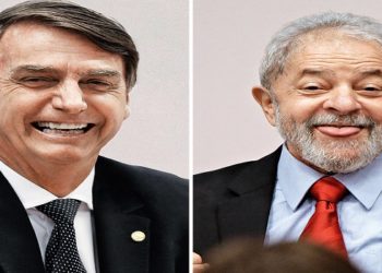 Lula aparece à frente de Bolsonaro em pesquisa para eleição presidencial