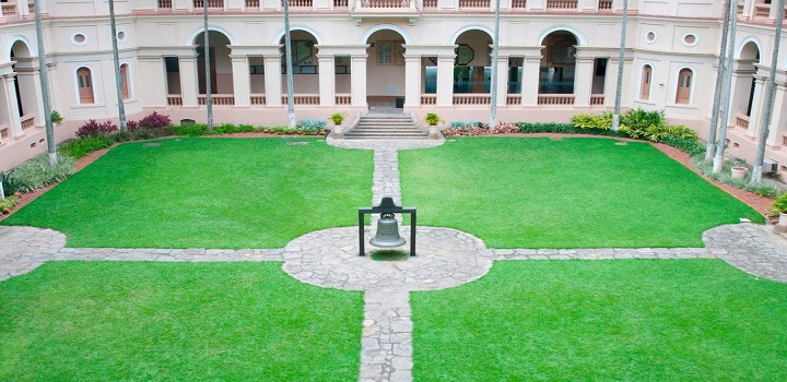 Pátio do Colégio Santo Inácio, em Botafogo Foto: Reprodução/Facebook
