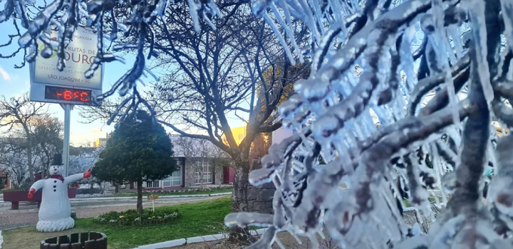 Onda de frio no Brasil