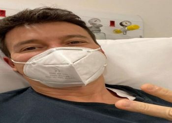 ator e apresentador Rodrigo Faro testou positivo para covid-19 nesta sexta-feira (2/7)