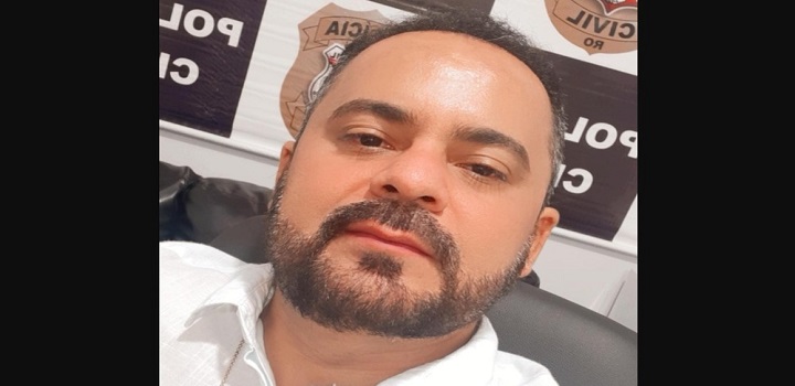 delegado José Valney Calixto de Oliveira, da Polícia Civil, foi morto com um tiro na cabeça na noite deste sábado (24)