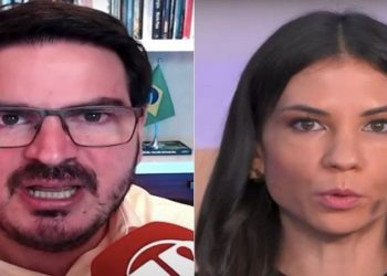 Rodrigo Constantino e Amanda Klein (Foto: Divulgação)