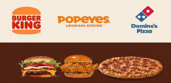 Ação do Burger King dispara após anúncio de fusão com a Domino’s