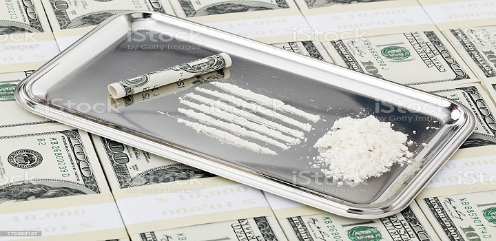 Britânicos ricos consomem cocaína ética