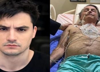 Felipe Neto ironiza internação de Bolsonaro