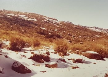 Neve no RJ, em itatiaia