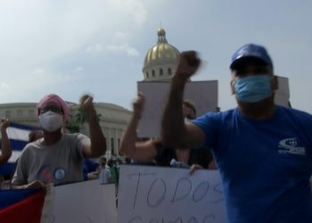 Protestos em Cuba fomentado pelos EUA