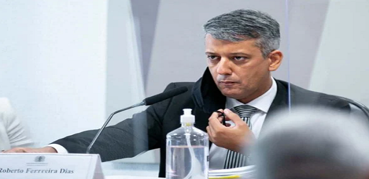 Omar Aziz dá voz de prisão a Roberto Dias, acusado de mentir na CPI