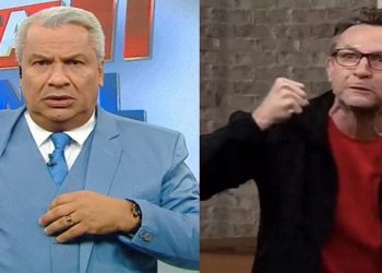 apresentador Neto, do programa “Os Donos da Bola”, da TV Bandeirantes, detonou a postura de Sikêra Júnior, da RedeTV!