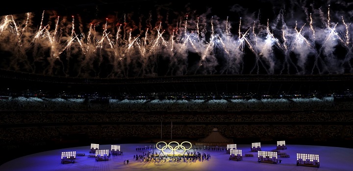 Cerimonia de abertura das Olimpiadas de Toquio