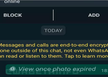 Está disponível no WhatsApp Beta, desde a última quarta-feira (30), uma ferramenta que permite o envio de fotos e vídeos que se autodestroem após uma visualização.