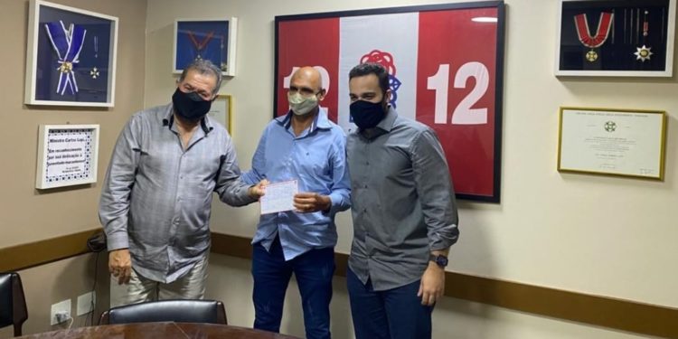 Carlos Lupi, Márcio Nogueira e Caio Vianna
