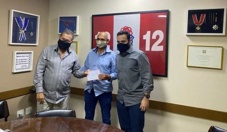 Carlos Lupi, Márcio Nogueira e Caio Vianna