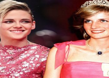 atriz interpreta lady Di no filme Spencer.