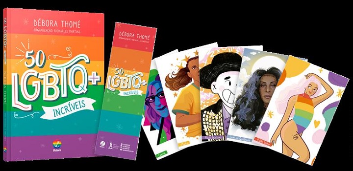 Livro conta histórias de 50 personalidades LGBTQ+
