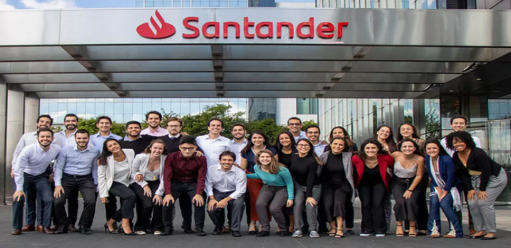Banco Santander abre 700 vagas de emprego Cerca de 300 são para a área do Varejo e outras 400 para Tecnologia
