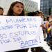 Protesto em Curitiba contra a violência e o feminicídio
Foto: Dario Oliveira/NurPhoto via Getty Images)