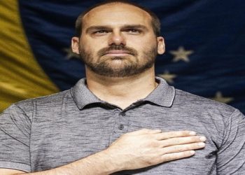 Eduardo Bolsonaro associa cratera do Metrô à contratação de mulheres por concessionária;