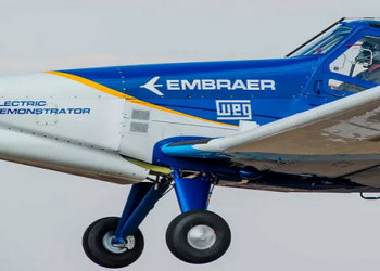 Avião elétrico da Embraer