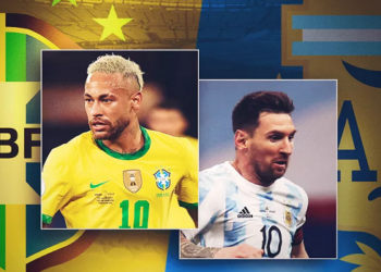 clássico entre Brasil e Argentina, domingo, às 16h, pelas Eliminatórias, será apenas para 1,5 mil convidados.