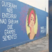 Escola decide apagar arte com rosto de Marielle Franco em muro após votação