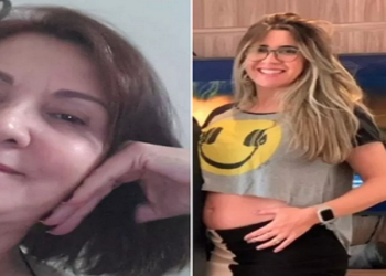 Uma mulher de 33 anos, grávida de seis meses, e a mãe dela, de 67, foram mortas a tiros na noite desta sexta-feira (13), no bairro do Cônego, em Nova Friburgo