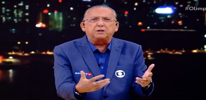 Galvao Bueno critica seleção nas olimpiadas