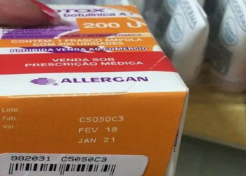 De acordo com a Vigilância, botox estava entre os materiais apreendidos.