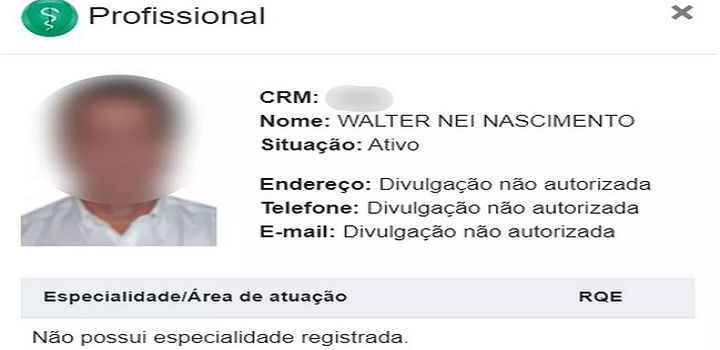 Mulher acusa médico de importunação sexual