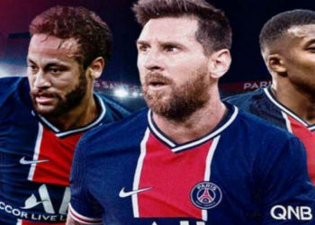 Trio Messi Neymar e Mbappe salários no PSG
